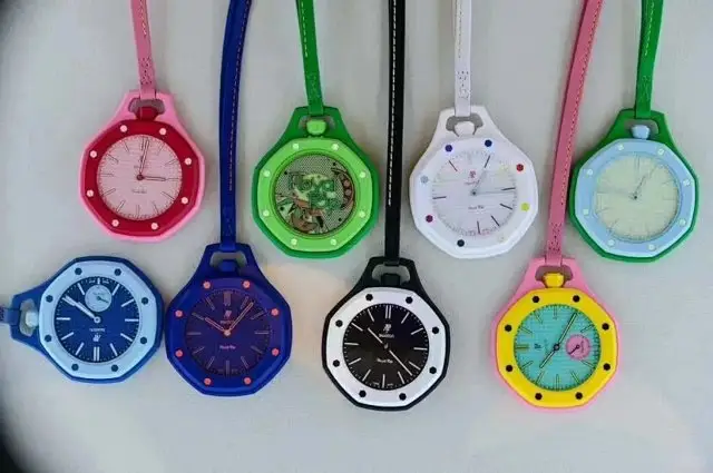 Swatch x Audemars Piguet Royal Pop Pocket Watch（Mechanical Version）