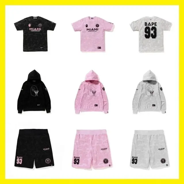 Bape Inter Miami Shorts