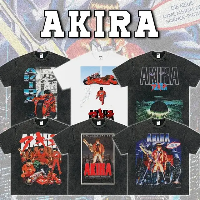 American Vintage Anime Distressed Short Sleeve T-Shirt