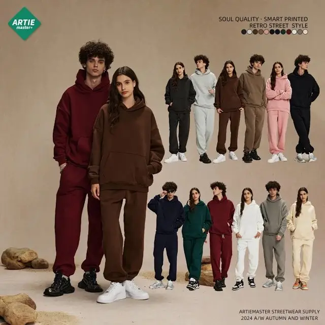 2026 Fall/Winter Men's and Women's Casual Fleece Trousers