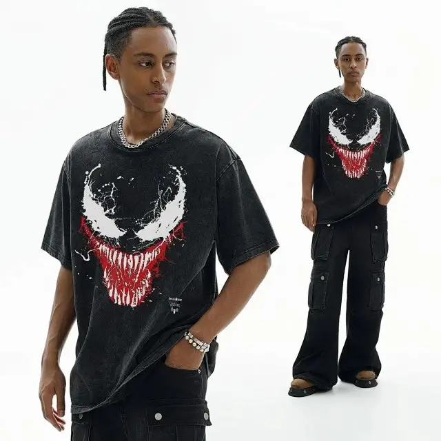 American Vintage Heavyweight Cotton Men's Short Sleeve T-Shirt