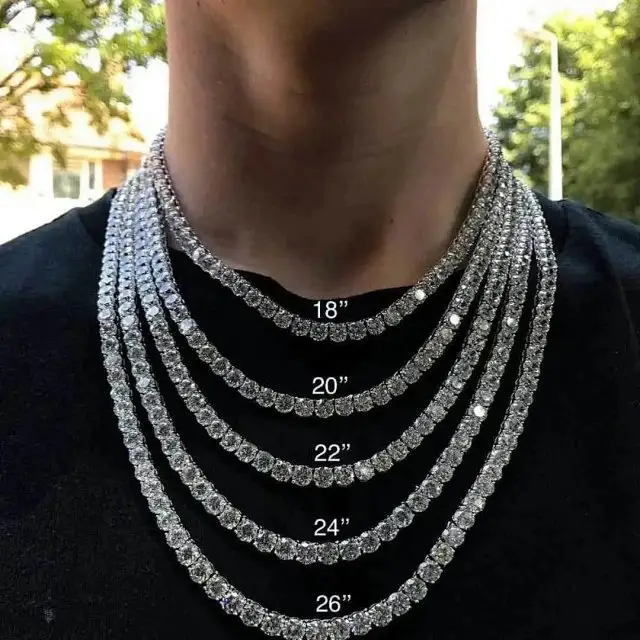 Zircon Tennis Necklace
