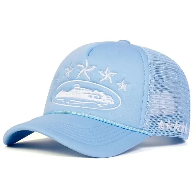 Corteiz Star Logo Mesh Trucker Cap